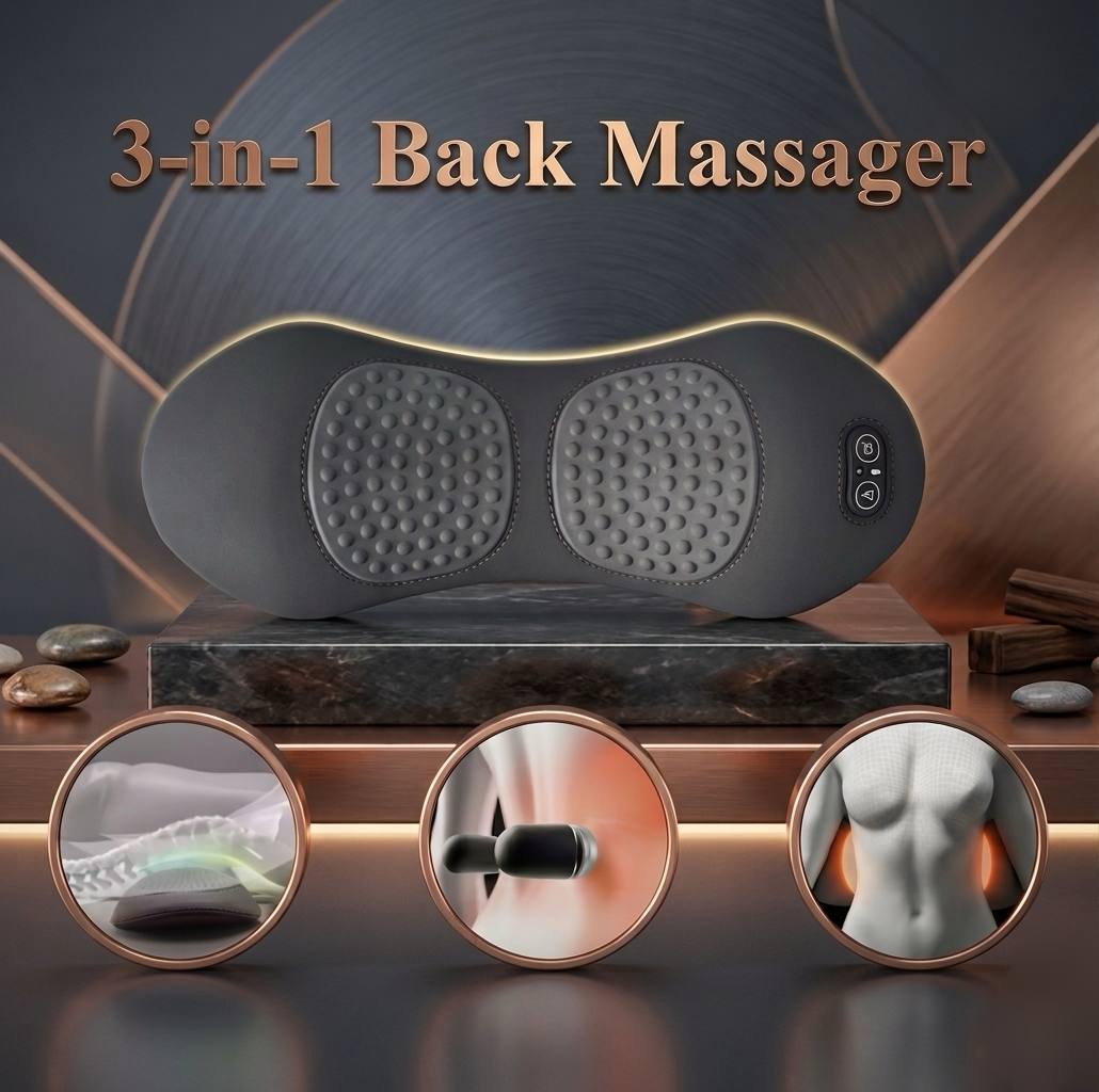 Humpfix Pro 3-in-1 Back Massager
